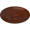 Ekena Millwork Reece Ceiling Medallion (Fits Canopies up to 6 3/4"), 21"OD x 1 1/4"P, Burnished Mahogany Crackle CM21REBMC - alternate 2